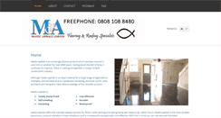 Desktop Screenshot of mandamasticasphalt.com
